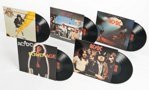 lot de vinyles AC DC