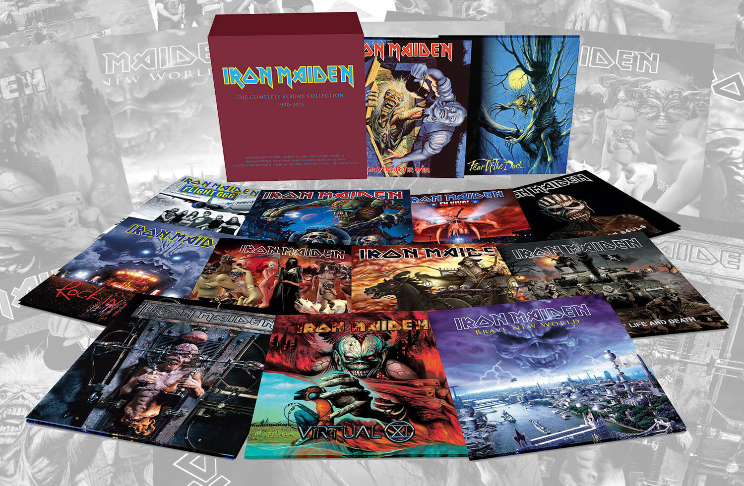 Lire la suite à propos de l’article Mon avis sur réeditions Iron Maiden (No Prayer et Fear of the Dark) | VIDEO