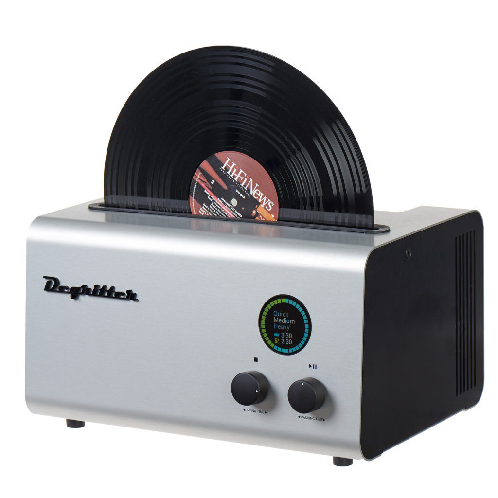 Nettoyeur à ultrasons rotatif pour disque vinyle, pas de machine de
