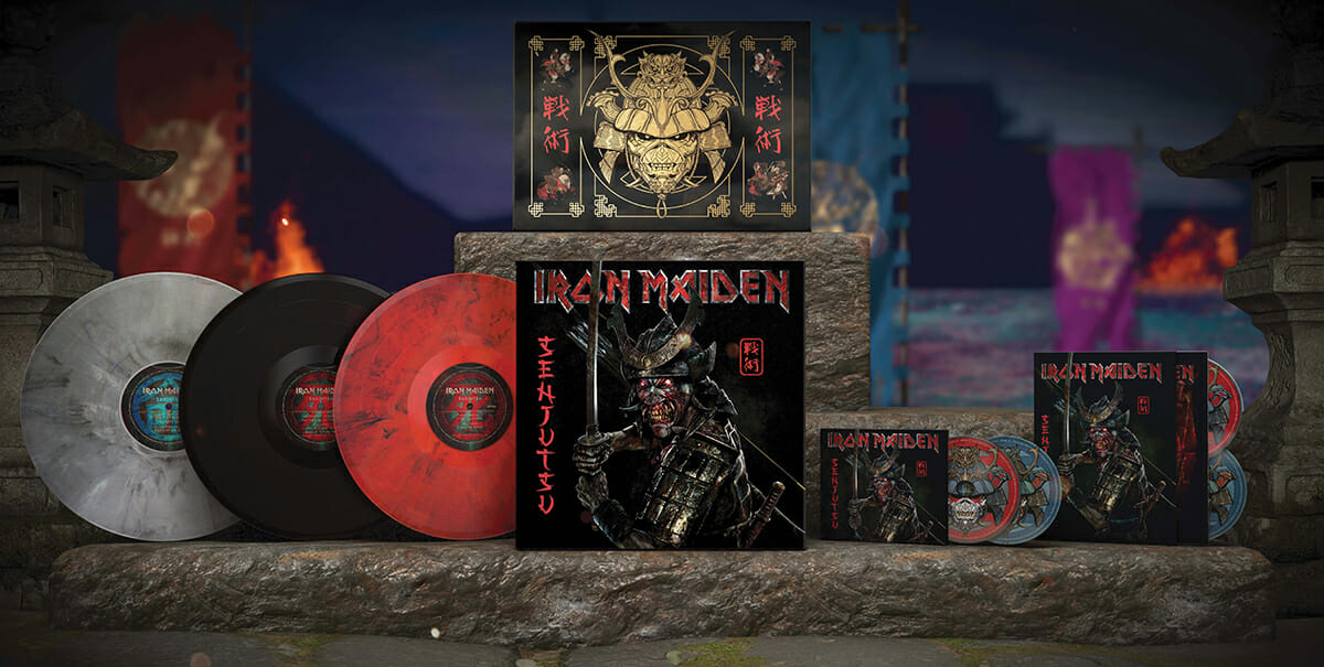 Lire la suite à propos de l’article SENJUTSU, le nouveau IRON MAIDEN sortira en vinyle le 3 septembre 2021