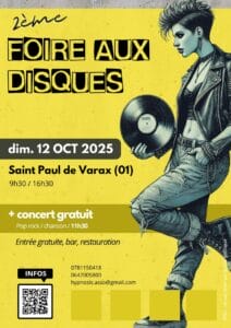 Lire la suite à propos de l’article 2eme foire aux disques de Saint Paul de Varax