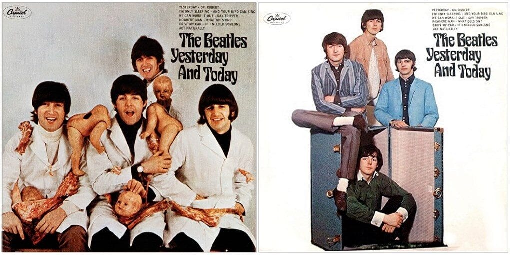 Lire la suite à propos de l’article Le « Butcher Cover » des Beatles : de la censure au mythe, histoire d’une pochette scandale