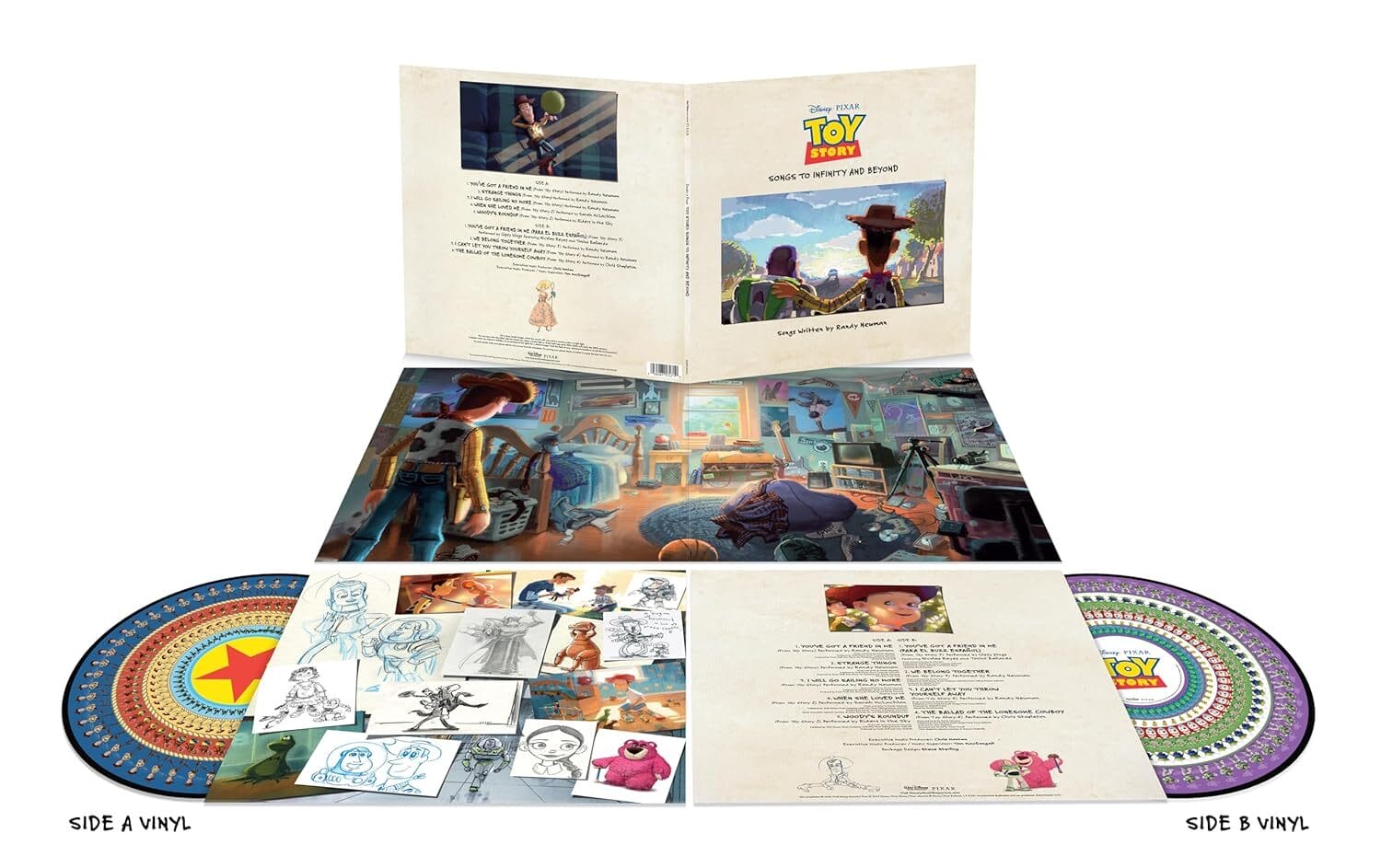 Lire la suite à propos de l’article Sortie vinyle Toy Story: Songs to Infinity and Beyond par Randy Newman le 20 juin 2025