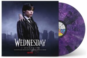 Lire la suite à propos de l’article Sortie vinyle Wednesday : Season 2 (Soundtrack Highlights from the Netflix Series) par Wednesday Addams, Nevermore Academy Orchestra le 5 décembre 2025