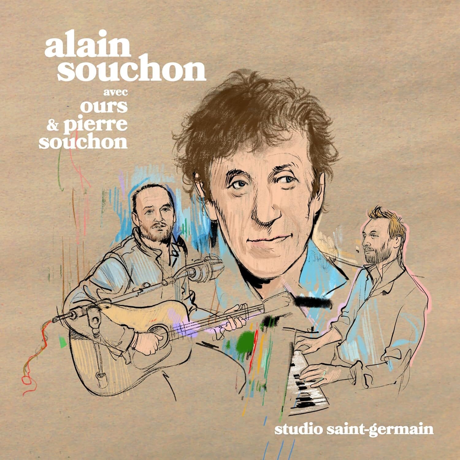 You are currently viewing Sortie vinyle Studio Saint-Germain par Alain Souchon, Ours & Pierre Souchon le 14 novembre 2025