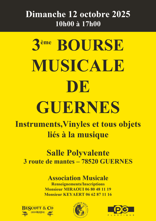 3ème Bourse Musicale de Guernes