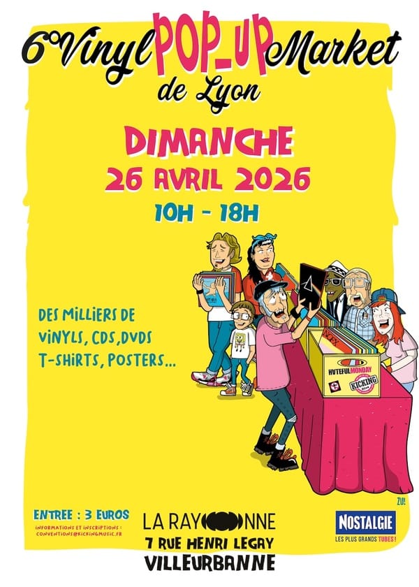 vinyl pop-up market de lyon