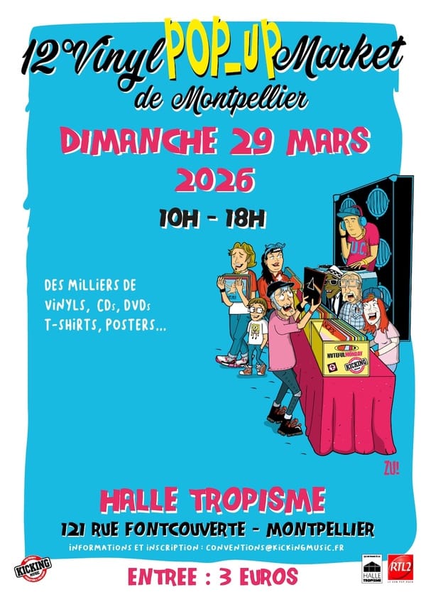 12e Vinyl Pop-Up Market de Montpellier