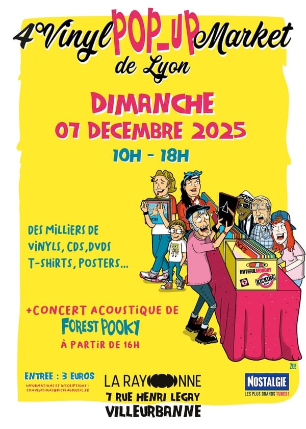 vinyl pop-up market de lyon