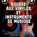 Bourse aux vinyles et instruments de musique (Saint Sauveur – 38160)