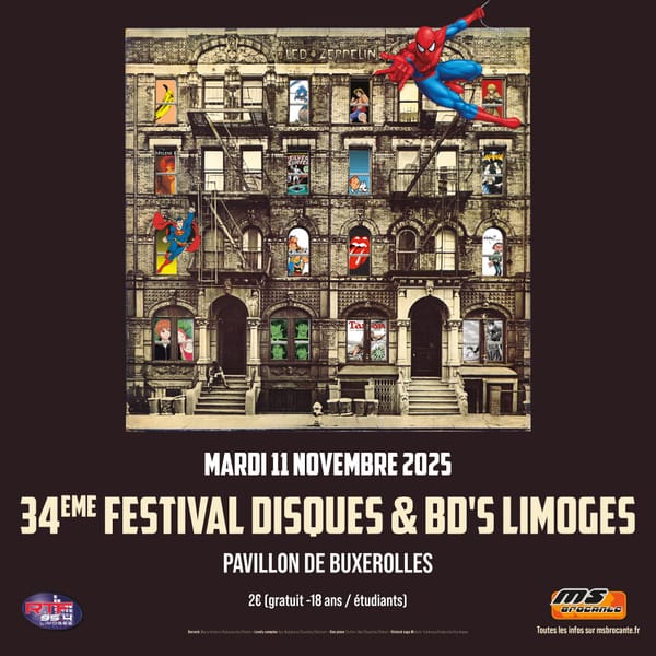 34ème festival disques & bd's limoges