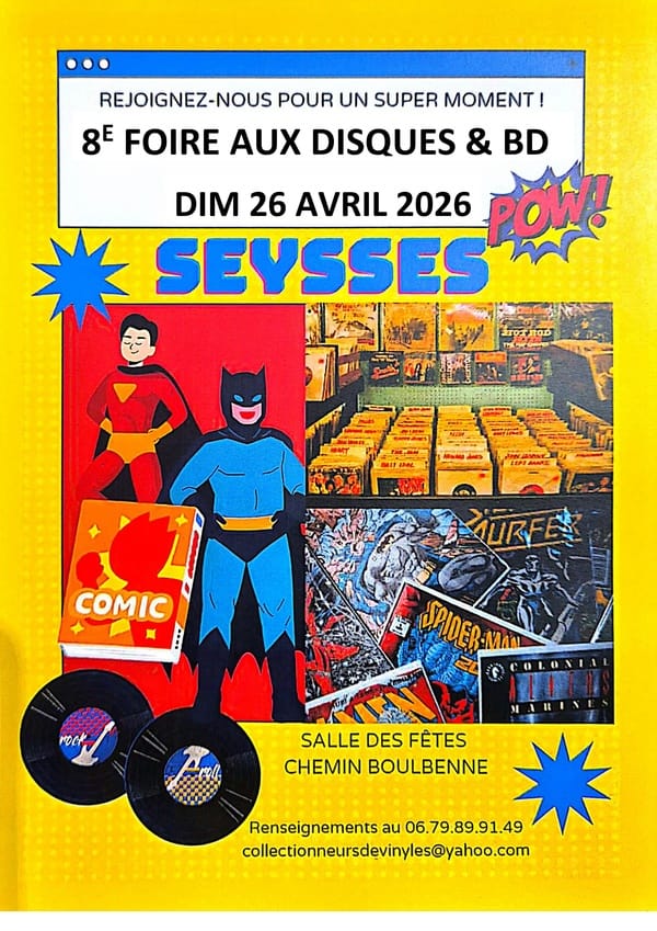 8e foire aux disques & bd