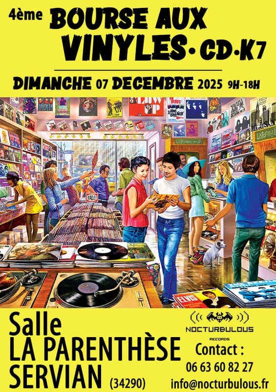 bourse aux vinyles cd k7