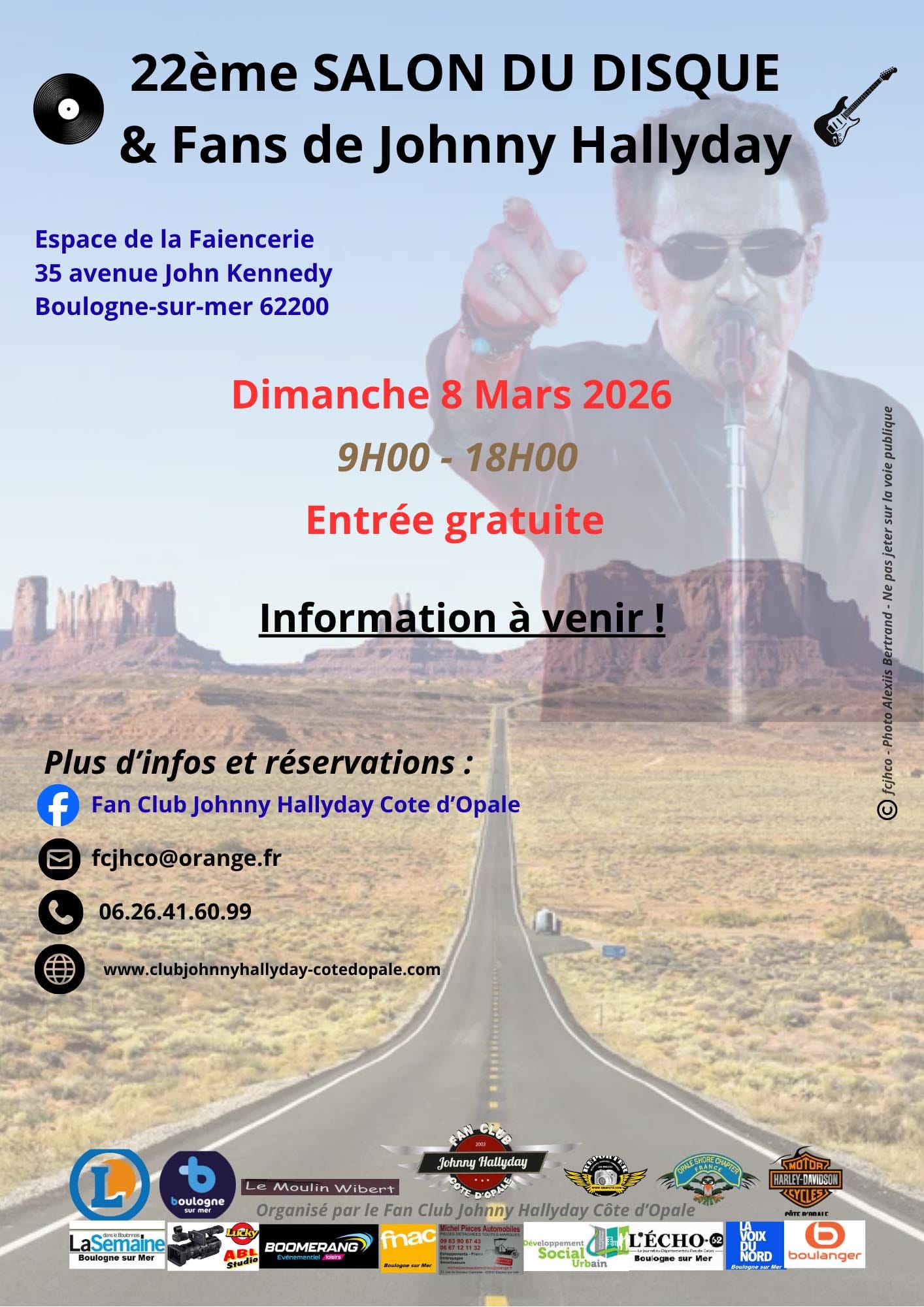 22ème salon du disque & fans de Johnny Hallyday