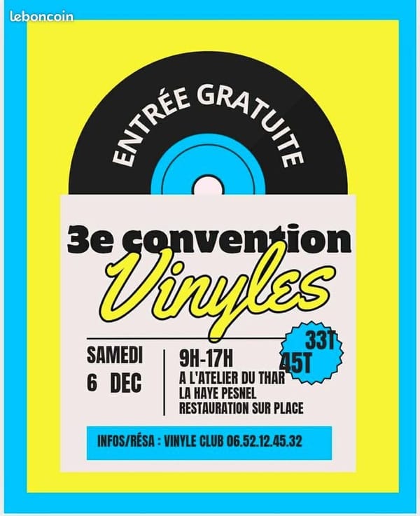 3e convention Vinyles