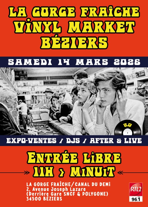 la gorge fraîche vinyl market béziers