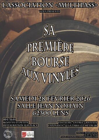 sa première bourse aux vinyles