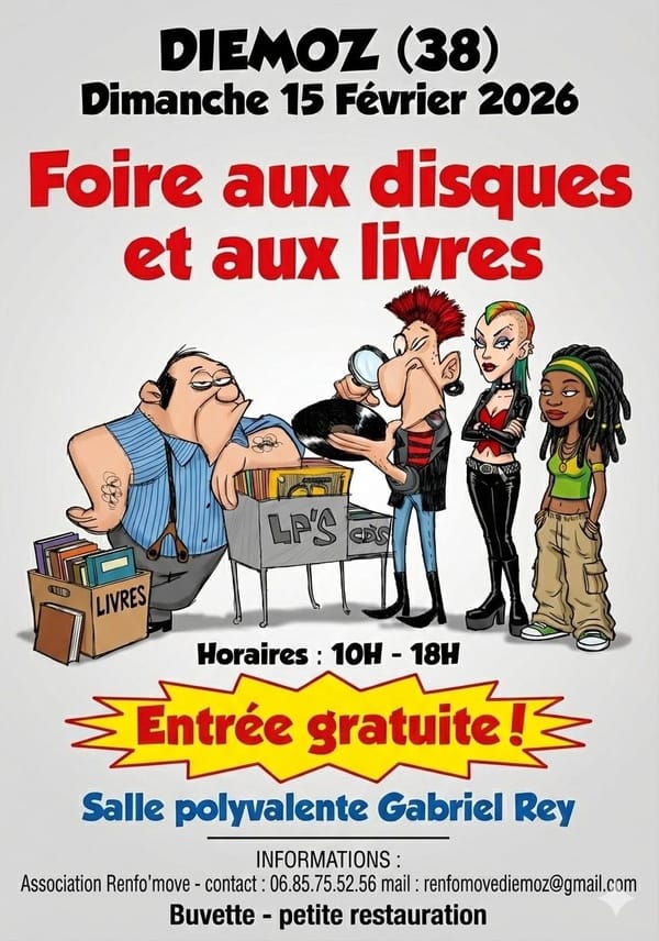foire aux disques et aux livres