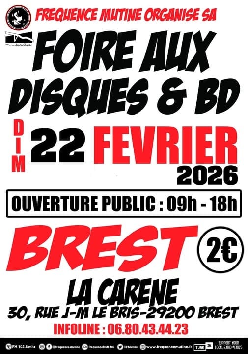 foire aux disques & bd