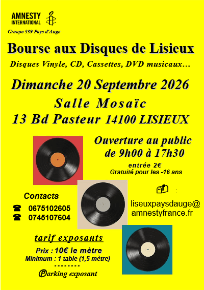 bourse aux disques de lisieux