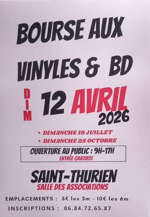 bourse aux vinyles & bd