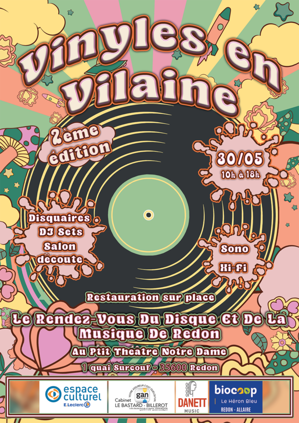 Flyer - Vinyl en Vilaine