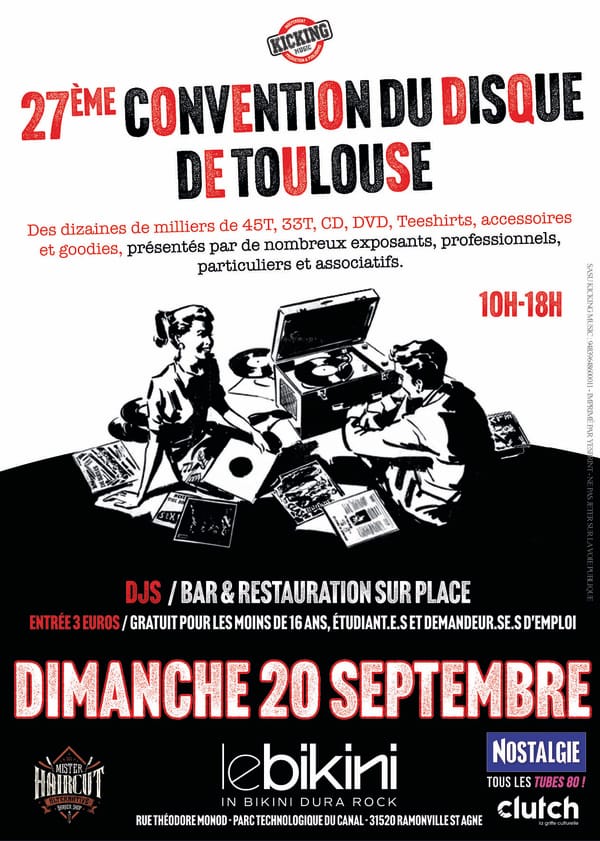 Flyer - Convention du Disques de Toulouse
