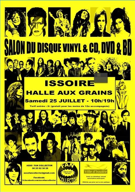 Flyer - Salon du Disque, Livres et Bd