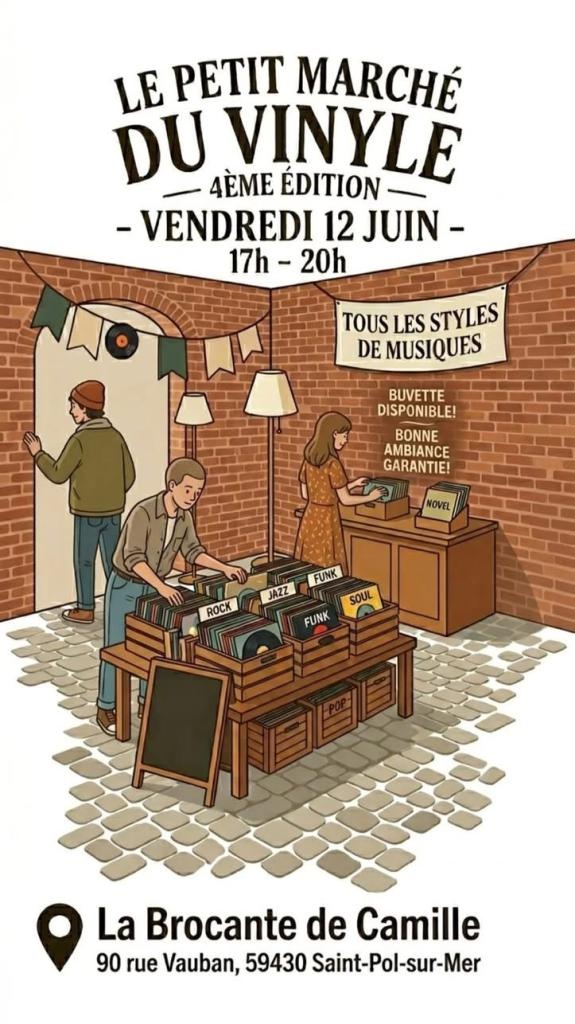 Flyer - Le Petit Marché du Vinyle