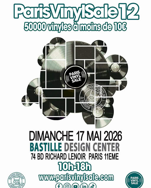 Flyer - Paris Vinyl Sale 12
