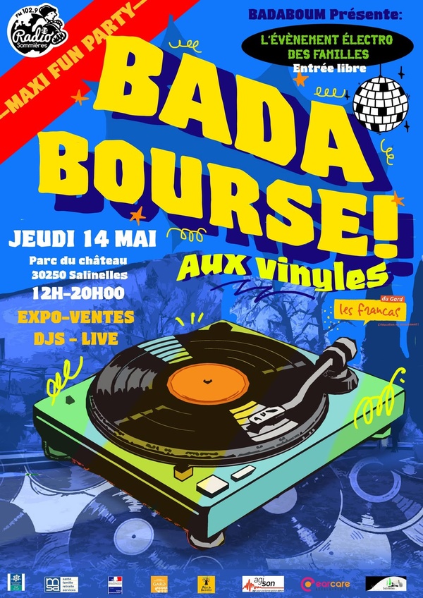 Flyer - Bada Bourse aux Vinyles
