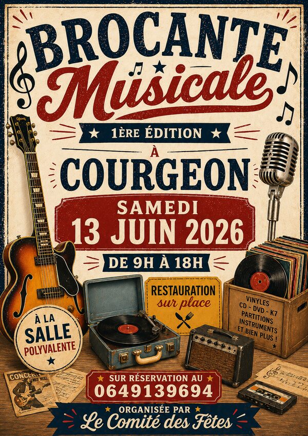 Flyer - Brocante Musicale