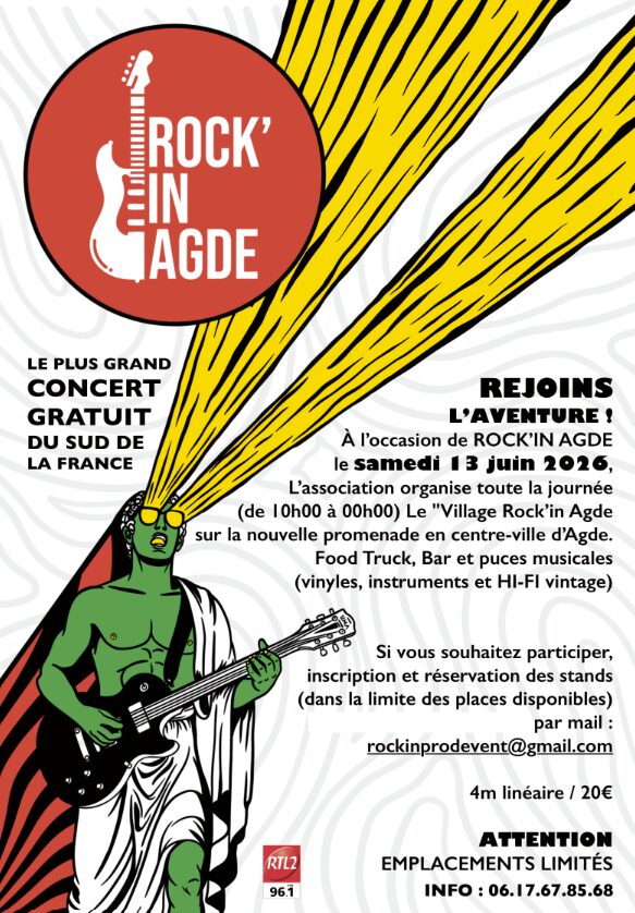 Flyer - Rock'in Agde