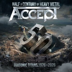 Lire la suite à propos de l’article Sortie vinyle Teutonic Titans 1976-2026 par Accept le 4 septembre 2026