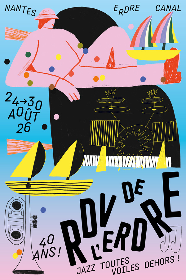 Flyer - Bourse aux Disques du Festival des Rendez-Vous de L'erdre