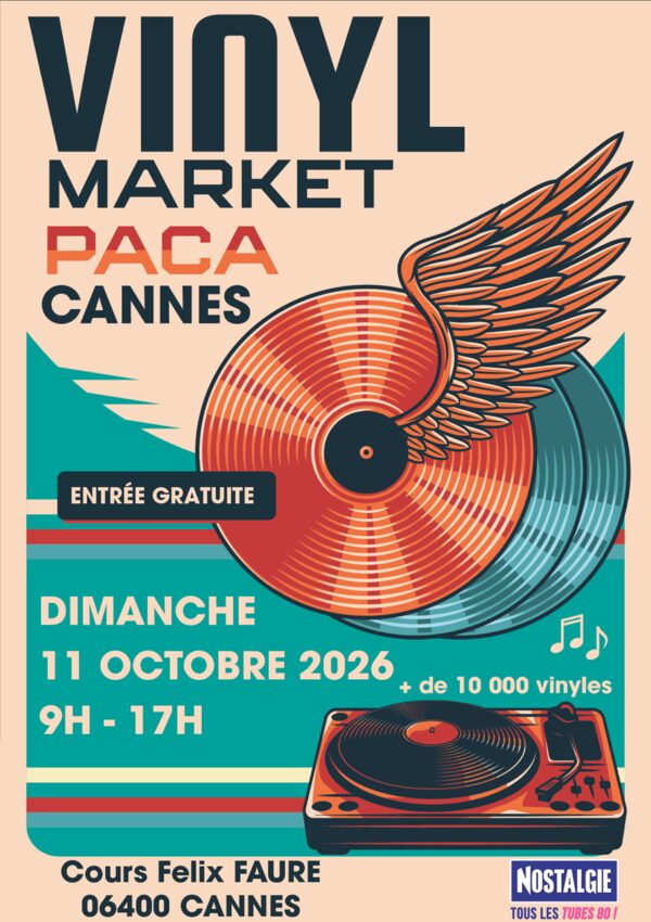 Flyer - Vinyl Market A Cannes
