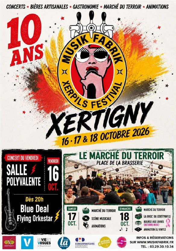 Flyer - Musik Fabrik 2026 10Ème Édition