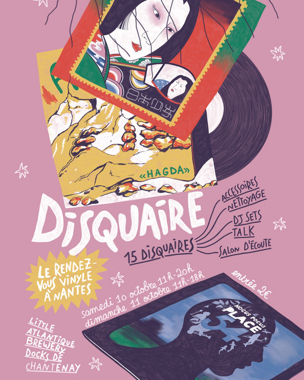 Flyer - Disquaire - le Rendez-Vous Vinyle Nantais