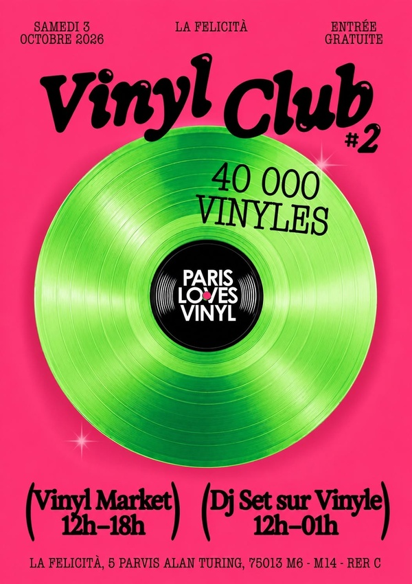 Flyer - La Felicita Love Vinyl