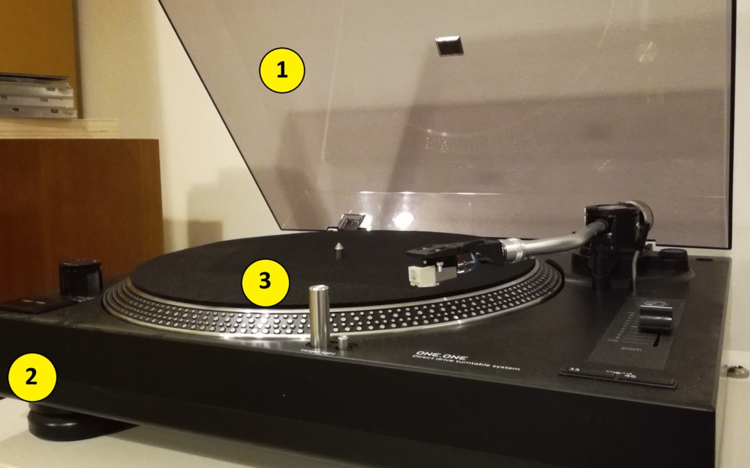 Comment est construite une platine vinyle ?